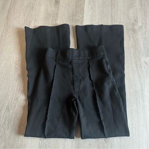 SPANX black flare pants XS